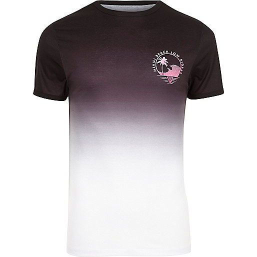 rose gold dress river island,jacques-vertuk South Africa White muscle fit fade print T-shirt men 300635