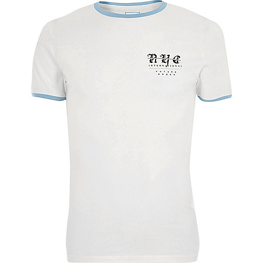 river island overnight bag,jacques-vertuk Store Online White 'NYC' muscle fit blue ringer T-shirt T-shirts T-Shirts / Tanks men