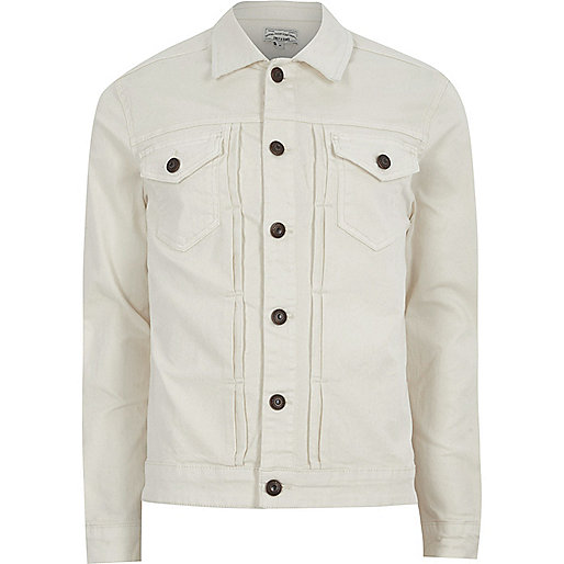 river island jeans mom,jacques-vertuk Online Mens White Only & Sons denim jacket Jackets Coats / Jackets men