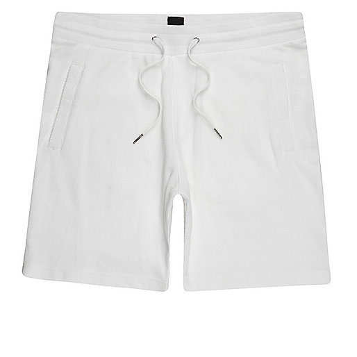 jacques-vertuk White pique shorts 302293 men Shorts