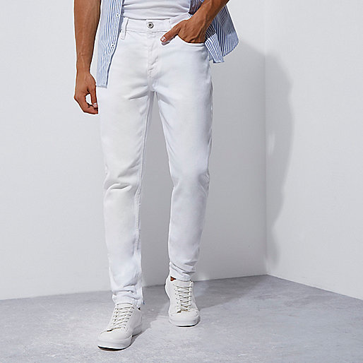 river island shoes sandals sale,Last Year S jacques-vertuk Coats White slim fit tapered jeans Tapered Jeans Jeans men