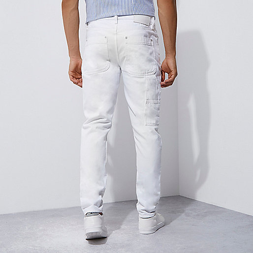 river island shoes sandals sale,Last Year S jacques-vertuk Coats White slim fit tapered jeans Tapered Jeans Jeans men