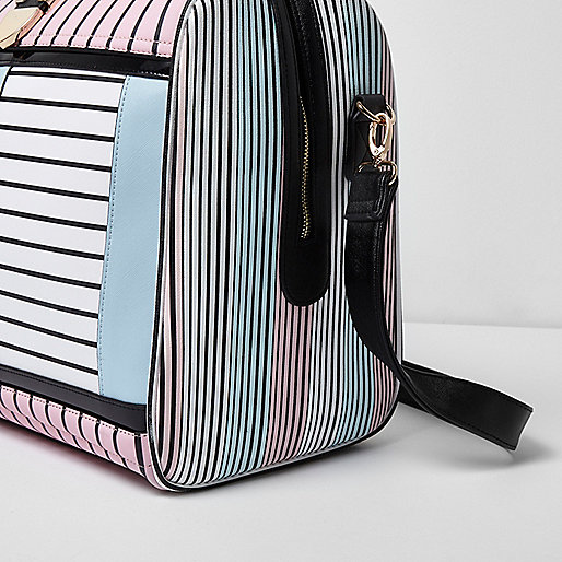 river island diamante bow shoes,New jacques-vertuk Dresses White stripe print cabin suitcase Suitcases Bags / Purses women