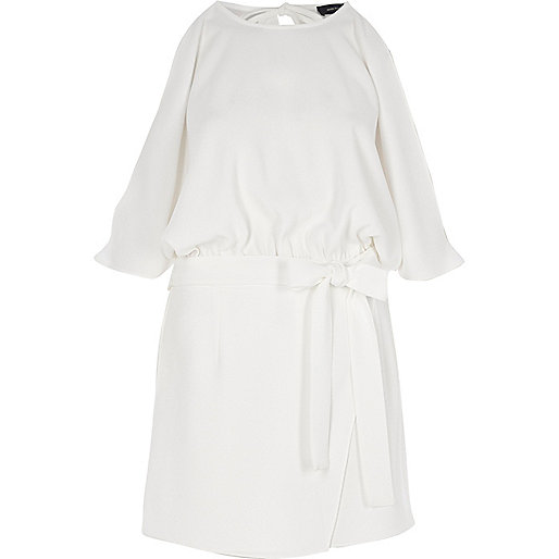 black feather bag river island,jacques-vertuk UK Sale White tie waist cold shoulder romper women 702024