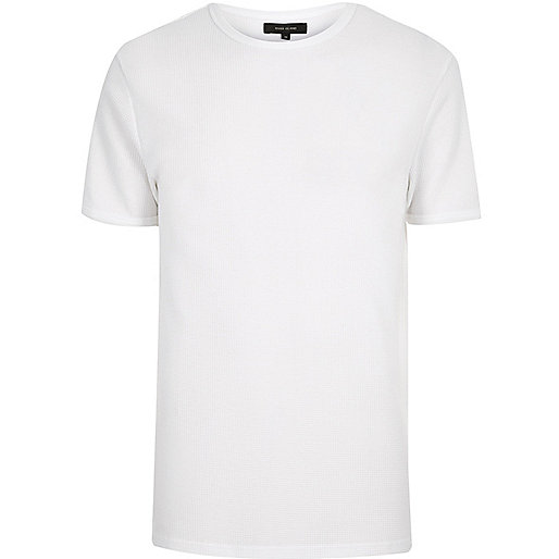 river island womens sandals,jacques-vertuk Share Price White waffle slim fit T-shirt Plain T-Shirts T-Shirts / Tanks men