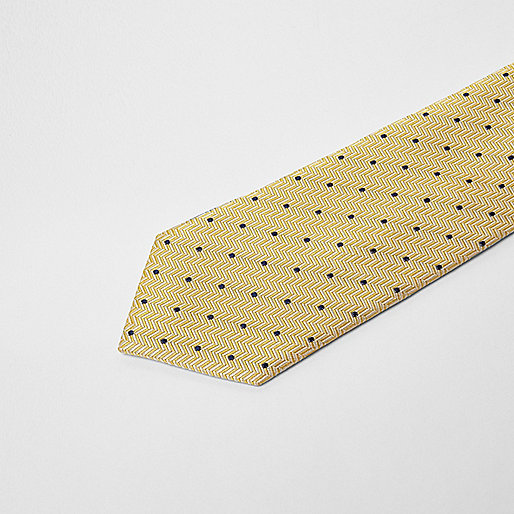 river island uk sale womens,jacques-vertuk Sale Yellow polka dot print tie men 301458